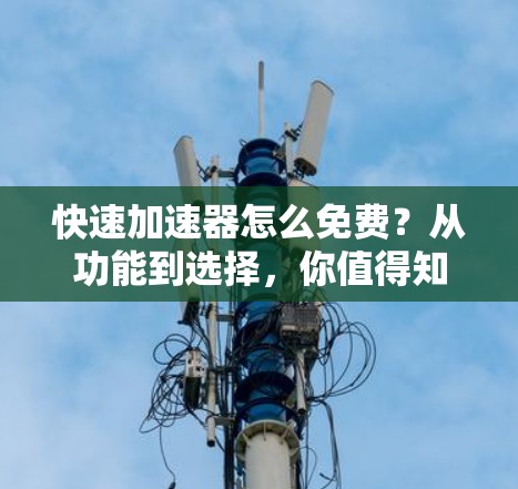 快速加速器怎么免费？从功能到选择，你值得知道！