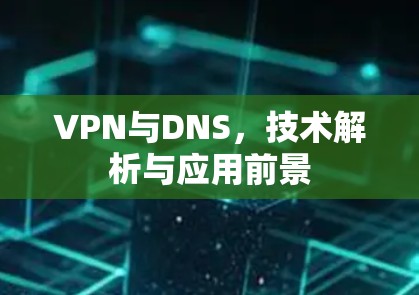 VPN与DNS,技术解析与应用前景 VPN与DNS,技术解析与应用前景
