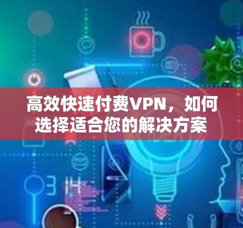 高效快速付费VPN,如何选择适合您的解决方案 高效快速付费VPN,如何选择适合您的解决方案