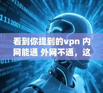看到你提到的vpn 内网能通 外网不通，这可能涉及到以下几点问题