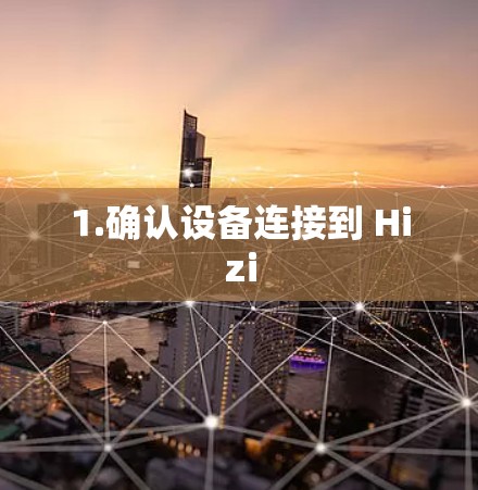 1.确认设备连接到 Hizi