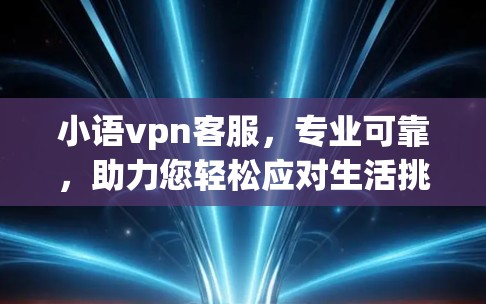 小语vpn客服，专业可靠，助力您轻松应对生活挑战