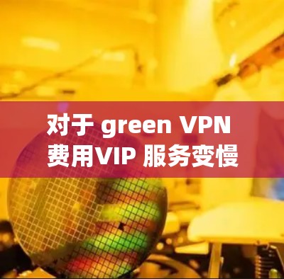 对于 green VPN 费用VIP 服务变慢的问题，可以按照以下步骤进行排查和解决
