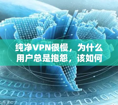 纯净VPN很慢，为什么用户总是抱怨，该如何解决？