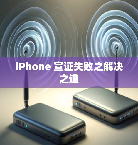 iPhone 宣证失败之解决之道