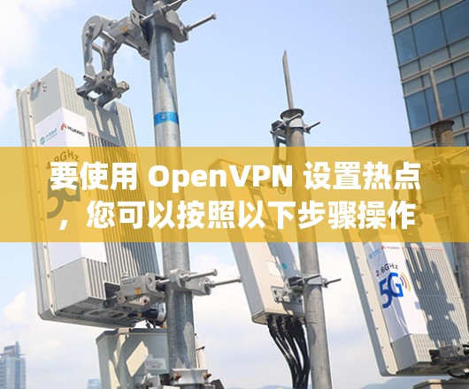 要使用 OpenVPN 设置热点，您可以按照以下步骤操作