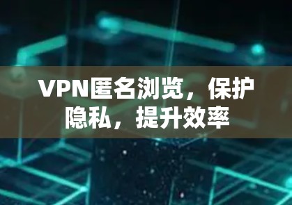 VPN匿名浏览，保护隐私，提升效率