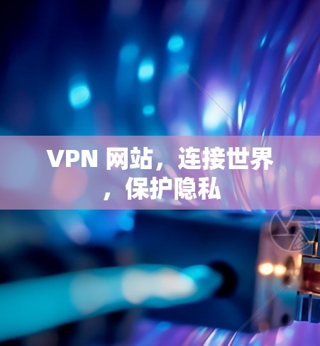 VPN 网站，连接世界，保护隐私