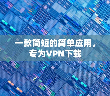 一款简短的简单应用，专为VPN下载