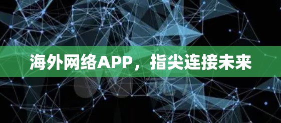 海外网络APP，指尖连接未来