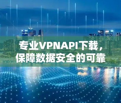 专业VPNAPI下载，保障数据安全的可靠选择