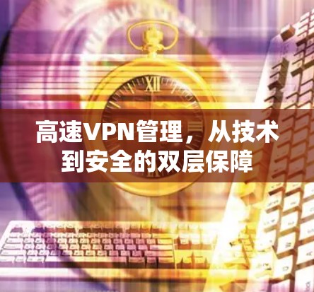 高速VPN管理，从技术到安全的双层保障