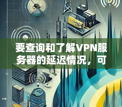 要查询和了解VPN服务器的延迟情况，可以使用一些工具或监控脚本来监测服务器响应时间。以下是一些步骤和方法，帮助你了解和监控VPN服务器的延迟