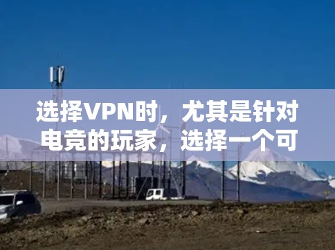 选择VPN时，尤其是针对电竞的玩家，选择一个可靠且安全的平台非常重要。以下是一些推荐的VPN平台，供你参考
