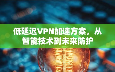 低延迟VPN加速方案，从智能技术到未来防护
