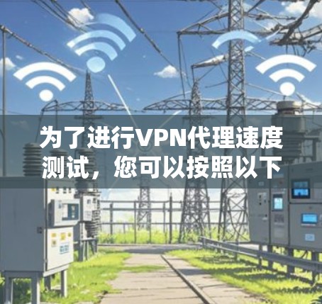 为了进行VPN代理速度测试，您可以按照以下步骤进行