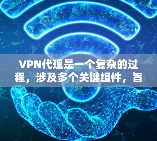 VPN代理是一个复杂的过程，涉及多个关键组件，旨在保护用户和目标服务器的安全。以下是详细的分步说明