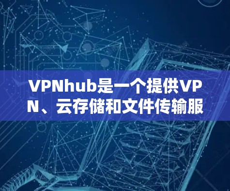 VPNhub是一个提供VPN、云存储和文件传输服务的平台。以下是对VPNhub科学上网设置的详细分析