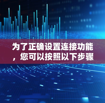 为了正确设置连接功能，您可以按照以下步骤操作
