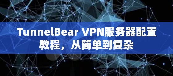 TunnelBear VPN服务器配置教程，从简单到复杂