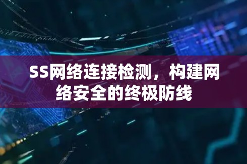 SS网络连接检测，构建网络安全的终极防线