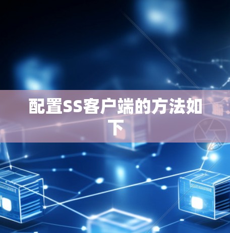 配置SS客户端的方法如下