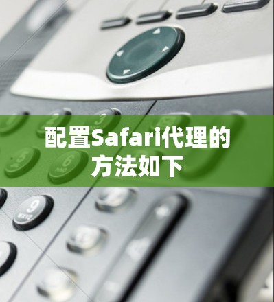 配置Safari代理的方法如下 配置Safari代理的方法如下