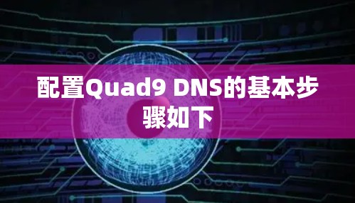 配置Quad9 DNS的基本步骤如下 配置Quad9 DNS的基本步骤如下